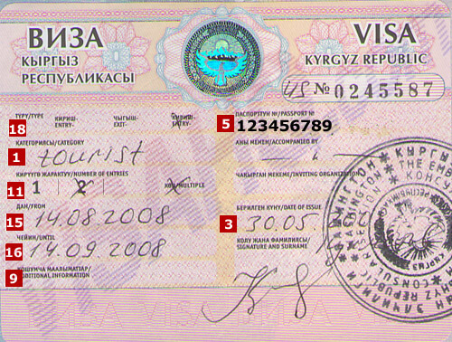 Kyrgyzstan Visa